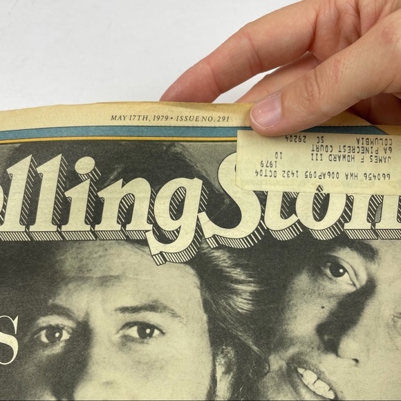 Vintage Rolling Stone Magazine May 17, 1979 Bee Gees Elvis Costello - Picture 2 of 5